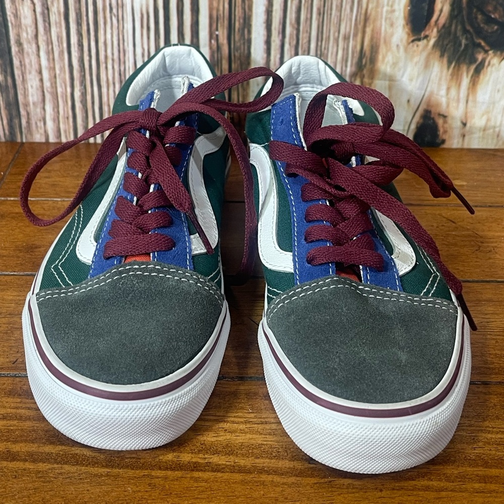 VANS Old Skool Color Mix Wms 5 Mens 3.5 Excellent Condition Has Red Mark On Tag